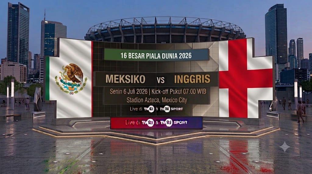 Prediksi dan Statistik Meksiko vs Inggris: Tuan Rumah Ingin Mengulang Sejarah