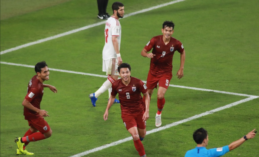 Piala Asia 2019: Thailand Pecahkan Rekor Berusia 47 Tahun, India Angkat Koper