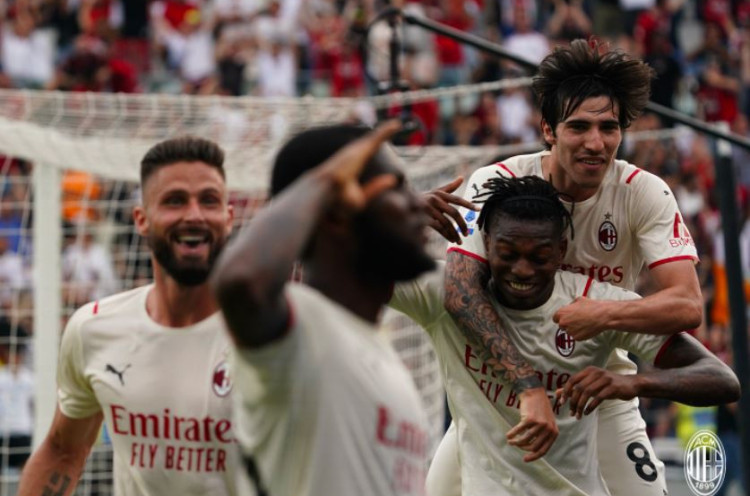 Hasil Pekan Terakhir Serie A: AC Milan Akhiri Penantian Scudetto