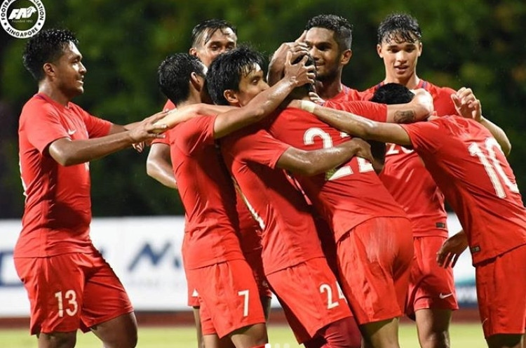 23 Pemain Skuat Final Timnas Singapura di Piala AFF 2018 Ditetapkan