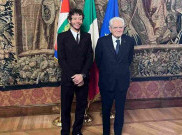 Buah Tangan Rossi untuk Presiden Italia