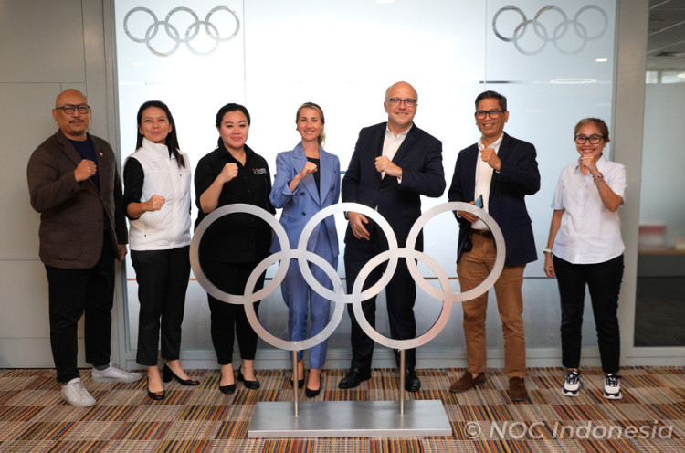 Jelang Olimpiade 2024, NOC Indonesia Berkolaborasi dengan Kedubes Prancis
