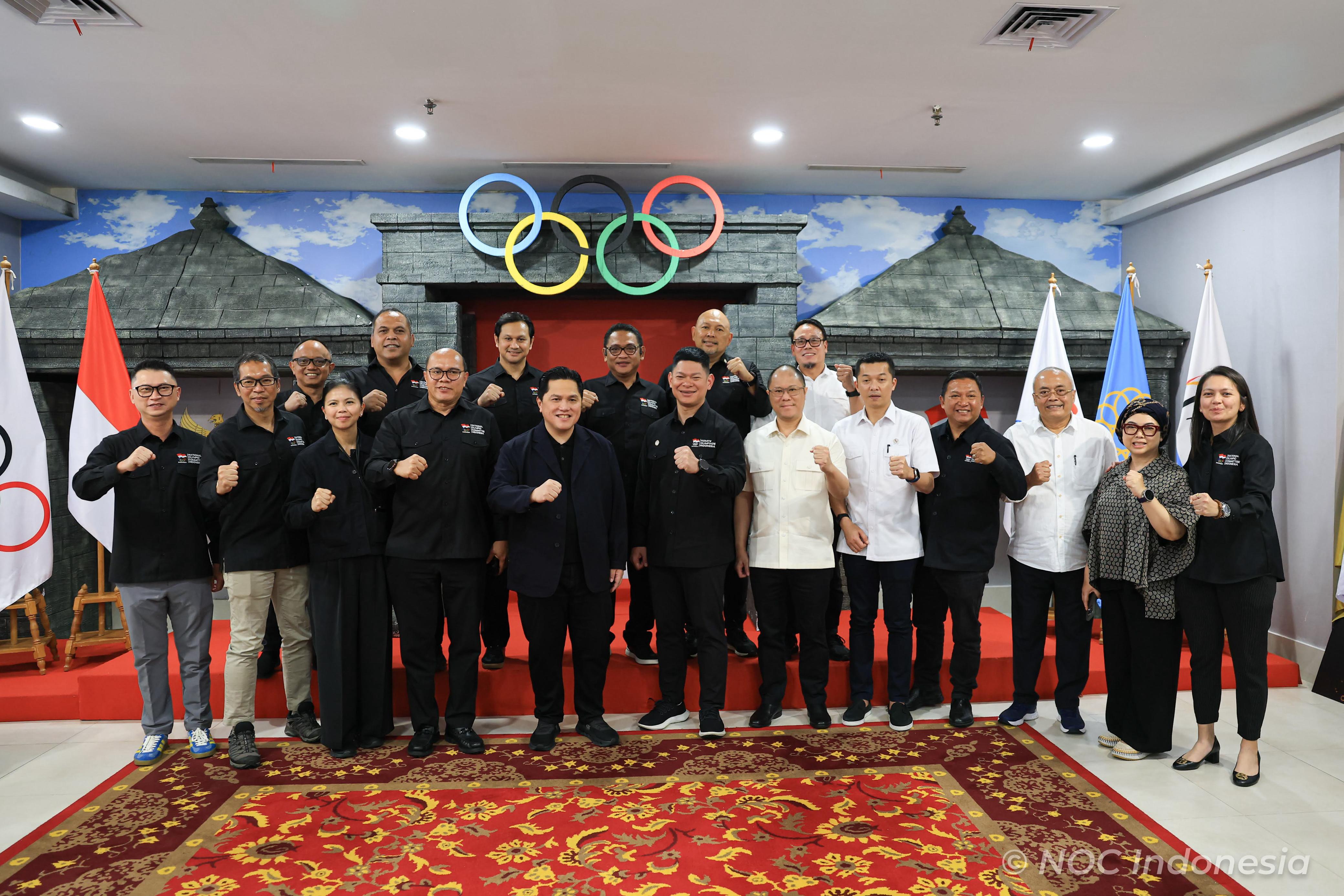 Demi SEA Games 2025, NOC Indonesia dan Kemenpora Siap Bersinergi 
