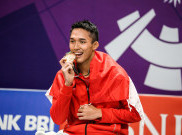 Indonesia Masters 2019: Pesona Jonatan Christie Buat Kento Momota Kehilangan Fokus