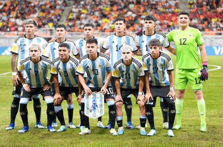 Belum Pikirkan Juara, Pelatih Argentina U-17 Tak Menyangka Bisa Hancurkan Brasil 3-0