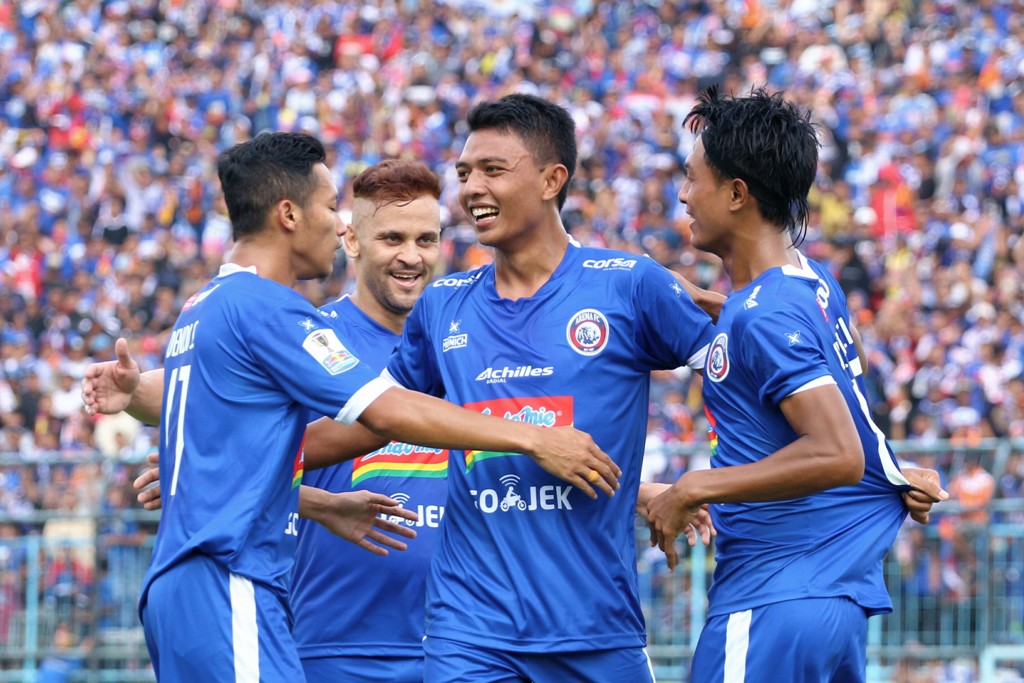 Piala Indonesia 2018: Arema FC Sikat Persita 4-1, Milo Punya Catatan