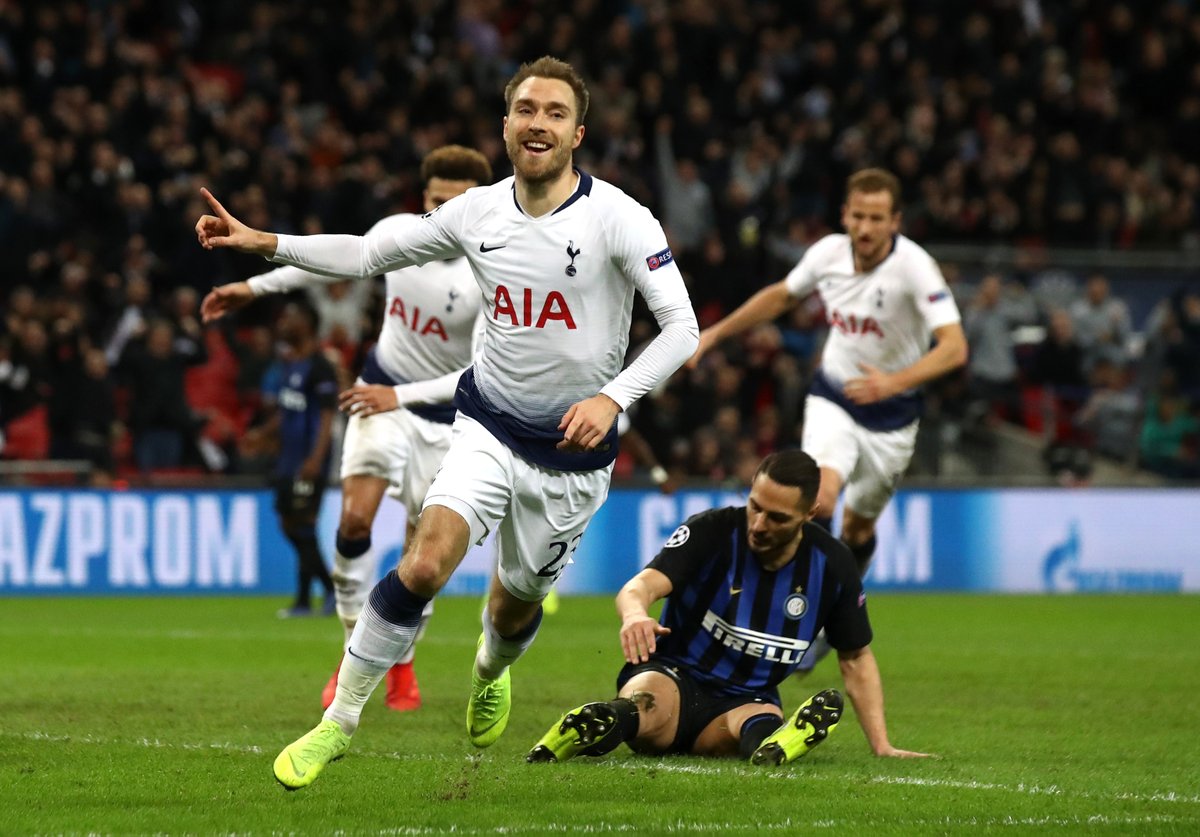 Tottenham Hotspur 1-0 Inter Milan, Christian Eriksen Hidupkan Asa The Lilywhites