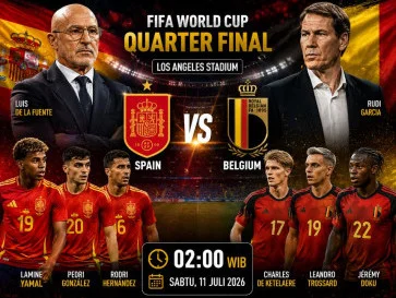 Prediksi dan Statistik Spanyol vs Belgia: Red Devils Menguji Pertahanan Kuat La Roja