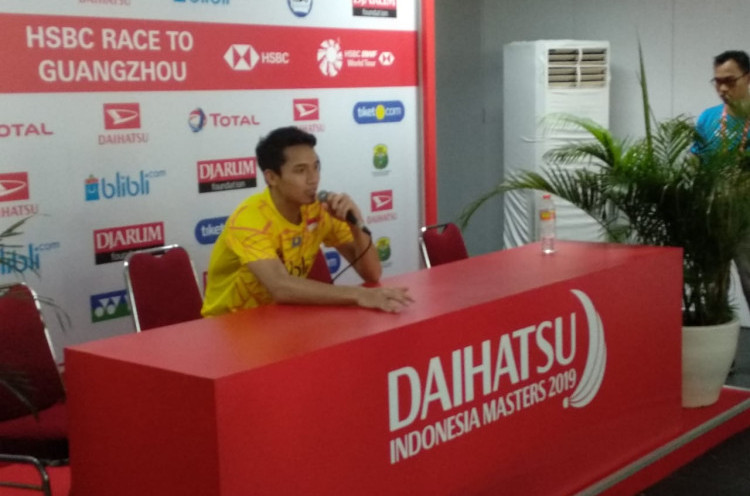 Gagal di Indonesia Masters 2019, Jonathan Christie Petik Pelajaran