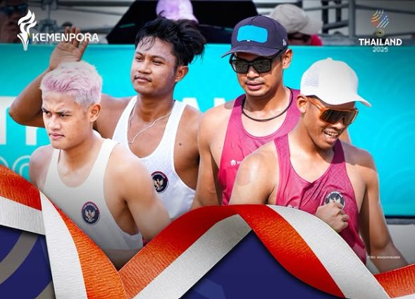 SEA Games 2025: Voli Pantai dan Perahu Naga Juara, Tim Indonesia Koleksi 86 Medali Emas