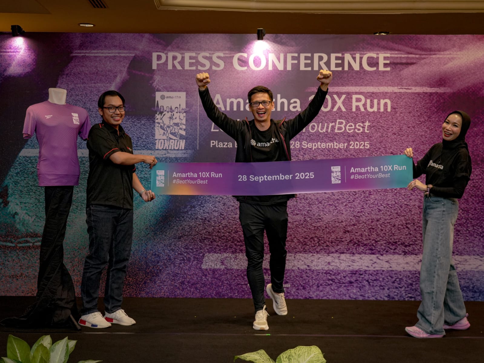 Amartha 10X Run 2025 Ajak Masyarakat Lampaui Batas Diri dengan Half Marathon