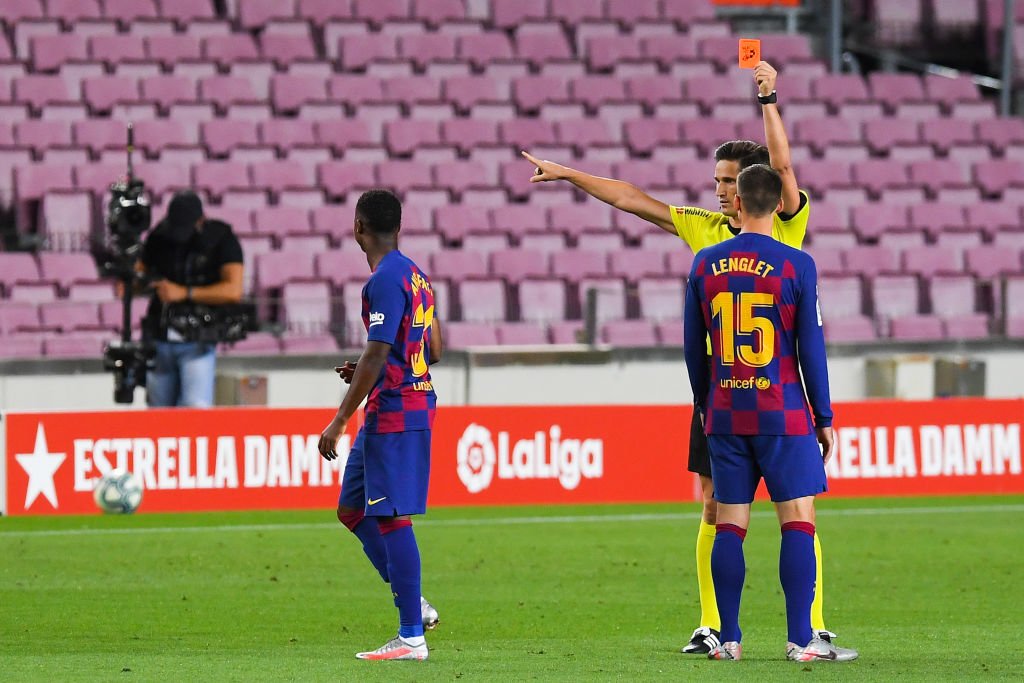 Pelatih Barcelona Berikan Pembelaan Terkait Kartu Merah Ansu Fati