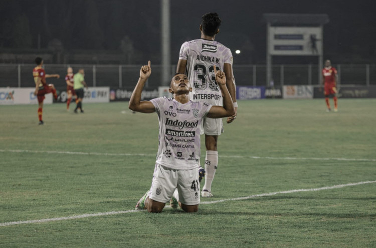 Cetak Gol Debut di Bali United, Irfan Jaya Termotivasi Hadapi Sang Mantan