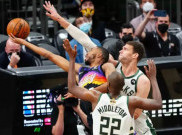 Hasil Final NBA: Giannis Cetak Rekor, Bucks Tumbangkan Suns di Gim Ketiga