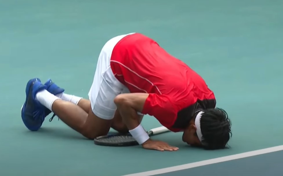 Muhammad Rifqi Fitriadi Bawa Pulang Medali Emas Tenis Tunggal Putra