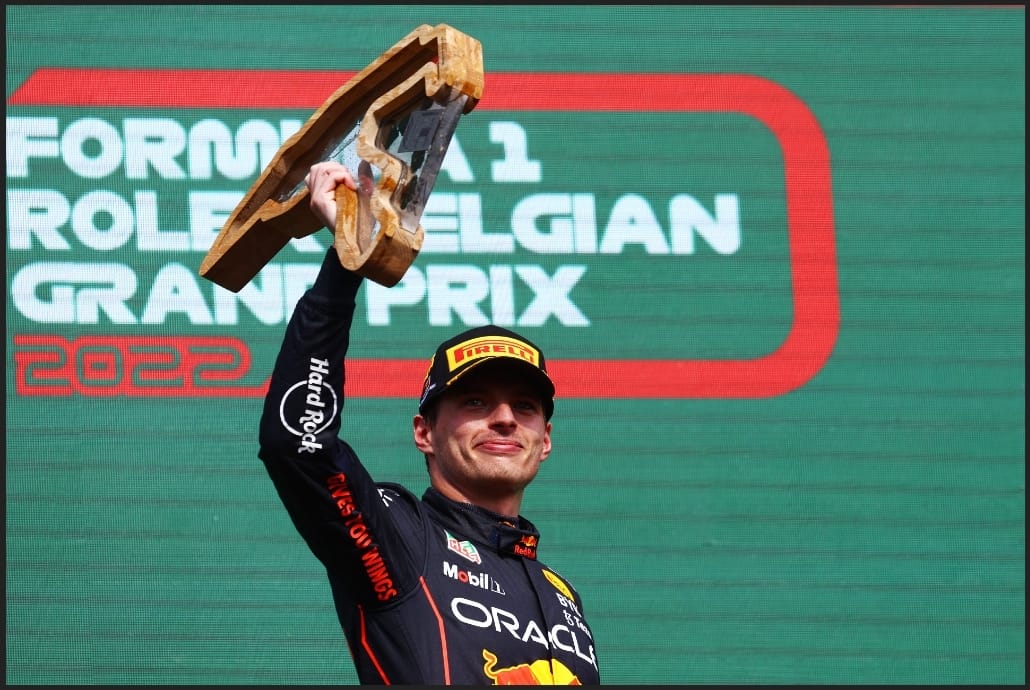 Verstappen dan Sergio Perez Podium Ganda GP Belgia, Mobil Lubricants Takjub