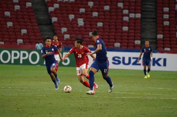 Piala AFF 2020: Timnas Indonesia Imbang Lawan Singapura di Babak Pertama