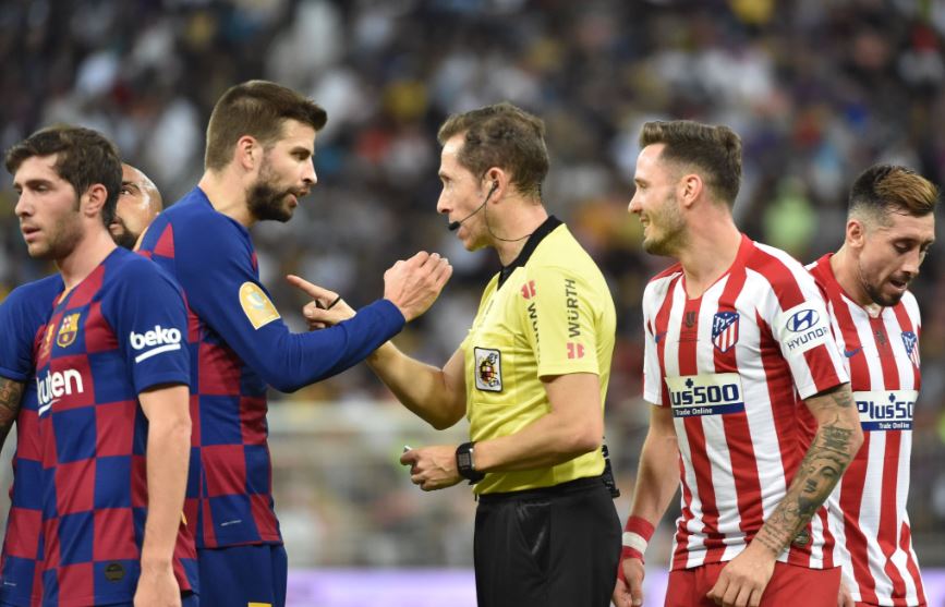 Diwarnai Adu Mulut Messi dan Felix, Atletico Singkirkan Barcelona di Semifinal Piala Super Spanyol