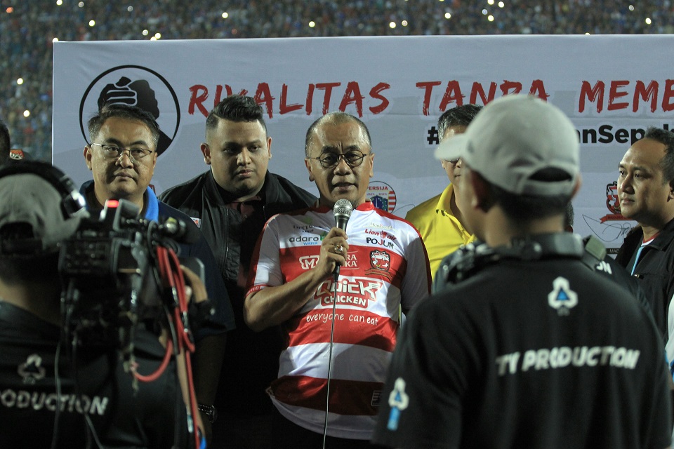 18 Klub Liga 1 Tuntut Regulasi Pemberian Kuota bagi Suporter Tim Tamu Menjadi Wajib