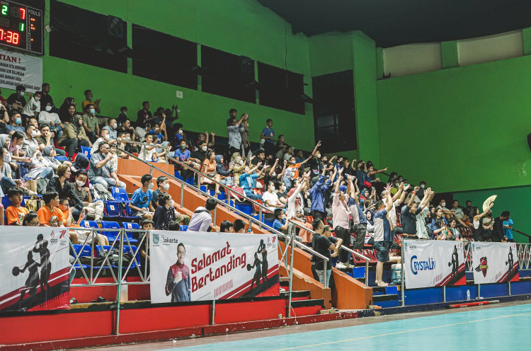 Kejuaraan Basket Tingkat Provinsi DKI Jakarta 2022 Berlangsung Lancar