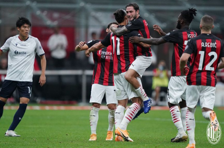 Hasil Laga Liga-liga Eropa: AC Milan dan Manchester City Raih Kemenangan