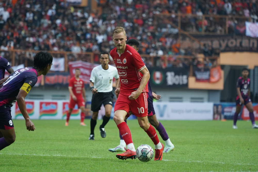 Bali United Tak Tertarik Jaga Khusus Bintang Persija Hanno Behrens