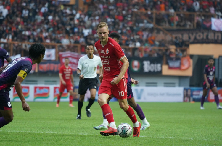 Bali United Tak Tertarik Jaga Khusus Bintang Persija Hanno Behrens