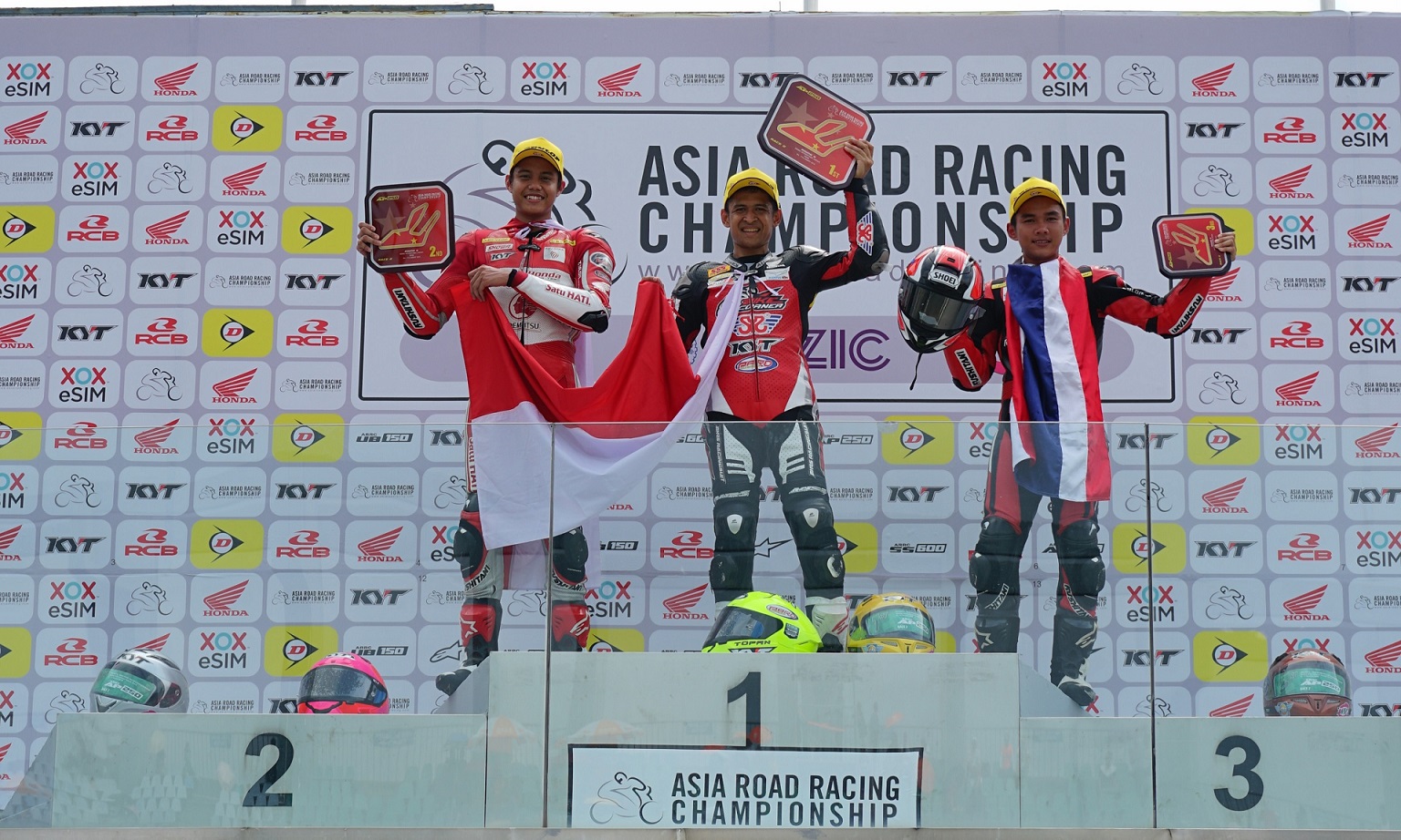 Total Tiga Podium Diraih Tim AHRT pada Kelas AP250 ARRC Zhuhai 