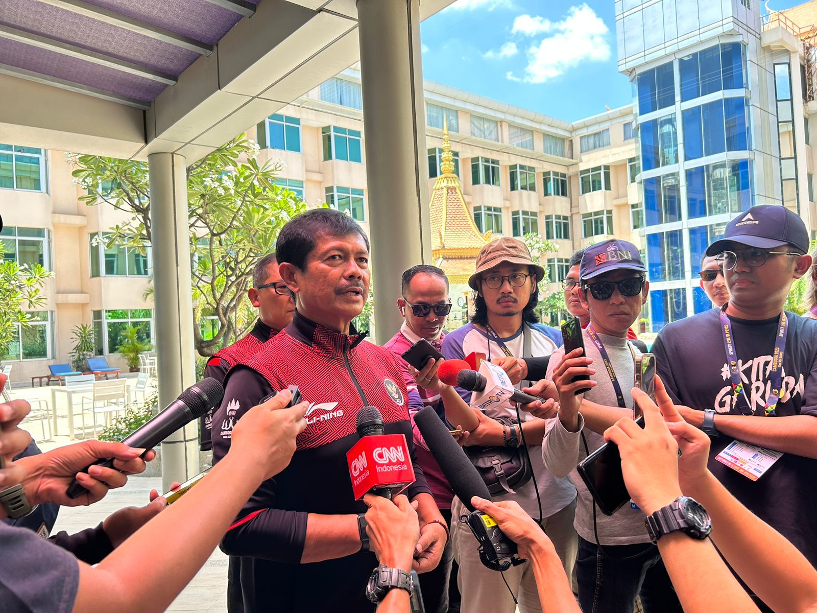 Indra Sjafri Santai Tanggapi Psywar Bek Thailand Jelang Final SEA Games 2023