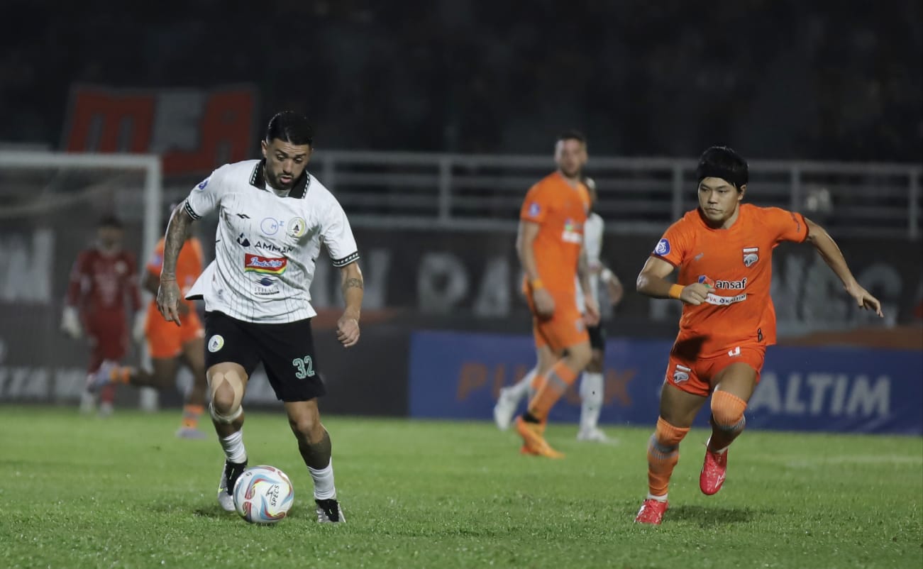 Dramatis di Akhir Laga, Mihail Akui Borneo FC Pantas Menang