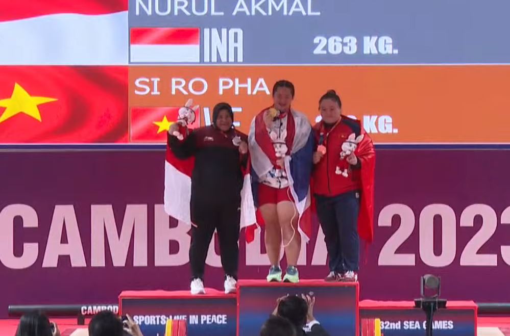 SEA Games 2023: Nurul Akmal Tambah Perolehan Medali Indonesia