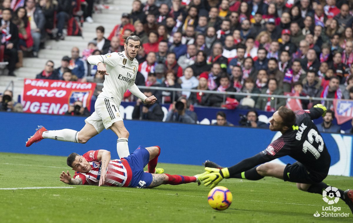 Atletico Madrid 1-3 Real Madrid: Bale 100 Gol, Los Blancos Buntuti Barcelona 