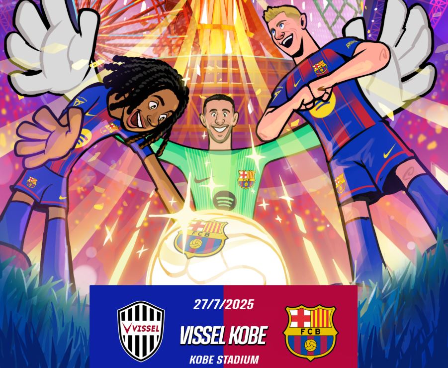 Jadwal Siaran Langsung dan Link Live Streaming Vissel Kobe vs Barcelona, Minggu 27 Juli 2025