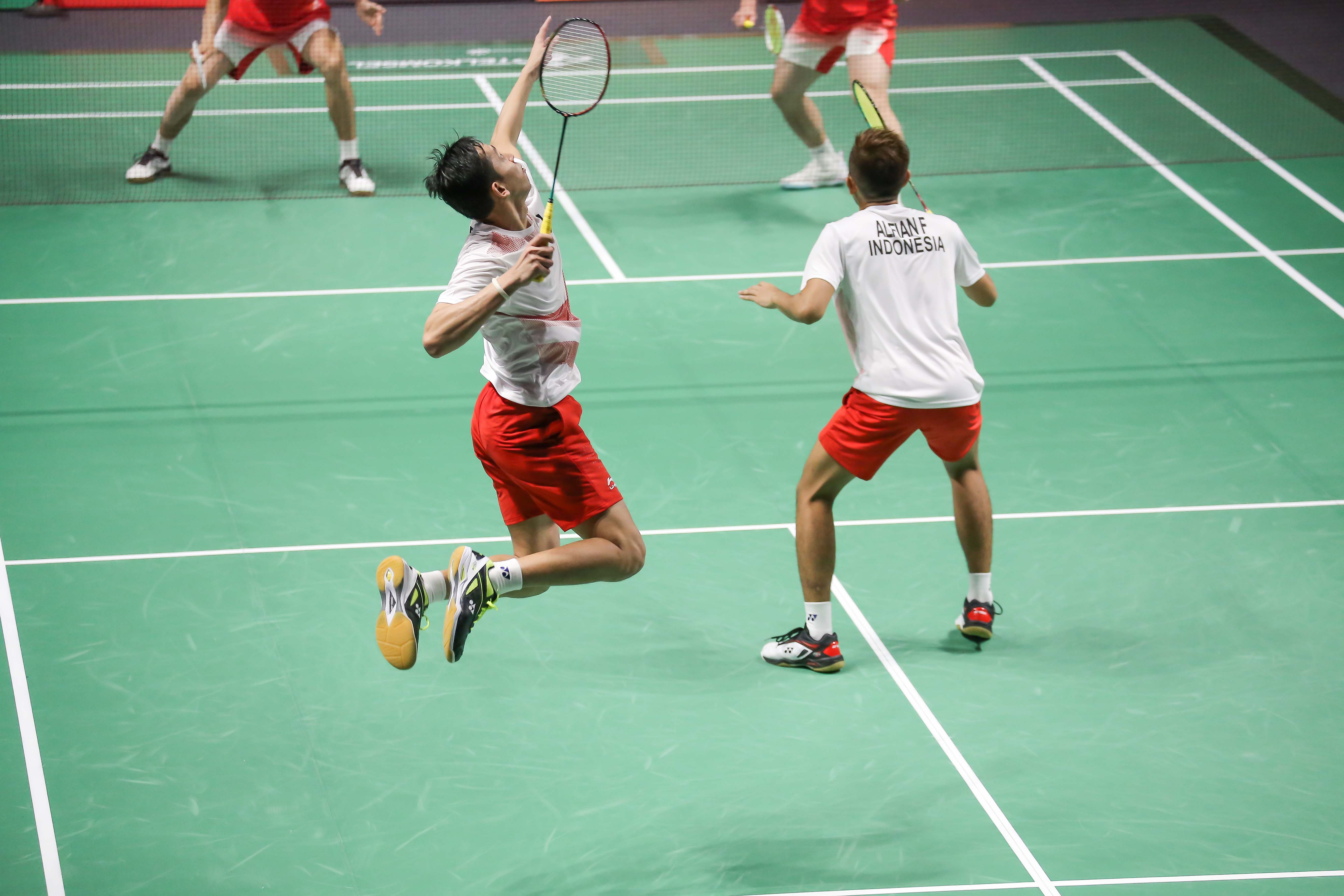 Babak Pertama Malaysia Masters 2020: Fajar/Alfian Lewati Adangan Pasangan Denmark 
