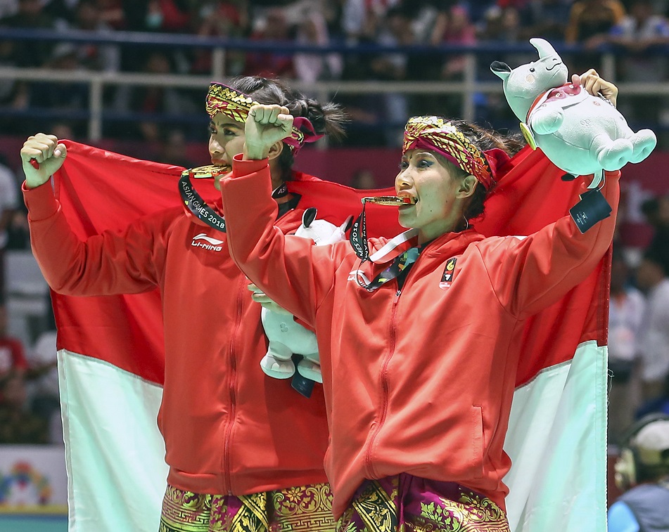 Sempat Terganggu Pemukul Gong, Indonesia Tetap Raih Emas Kedua Pencak Silat Asian Games 2018 Hari Ini