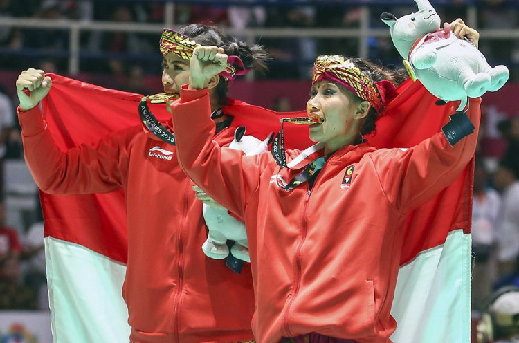 Sempat Terganggu Pemukul Gong, Indonesia Tetap Raih Emas Kedua Pencak Silat Asian Games 2018 Hari Ini