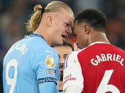 Aksi Haaland dan Respons Gabriel yang Memanaskan Rivalitas Arsenal dengan Manchester City