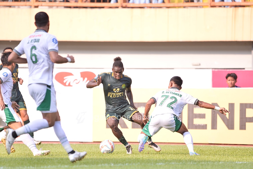 Persikabo 1973 Kalah dari PSS, Hilang Konsentrasi saat Set Piece Jadi Penyebabnya
