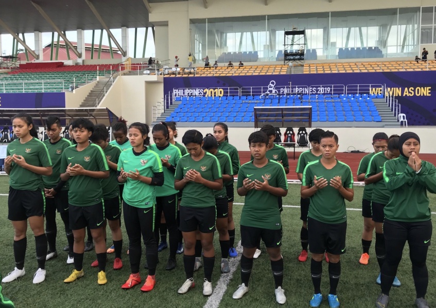 SEA Games 2019: Tantang Vietnam, Timnas Putri Indonesia Siapkan Fisik