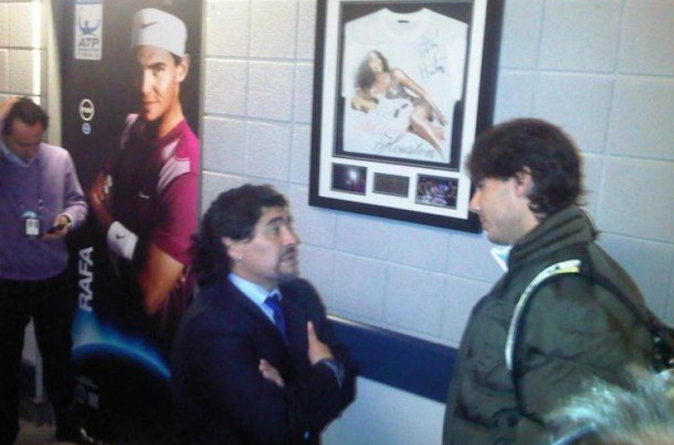 Ucapan Bela Sungkawa Rafael Nadal untuk Diego Maradona