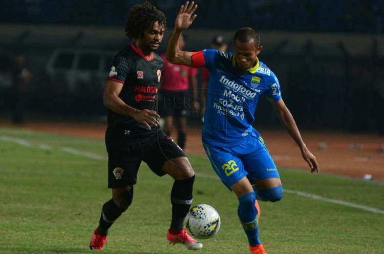 Hasil Liga 1 2019: Persib Tekuk Kalteng Putra, Arema FC Sikat Badak Lampung FC