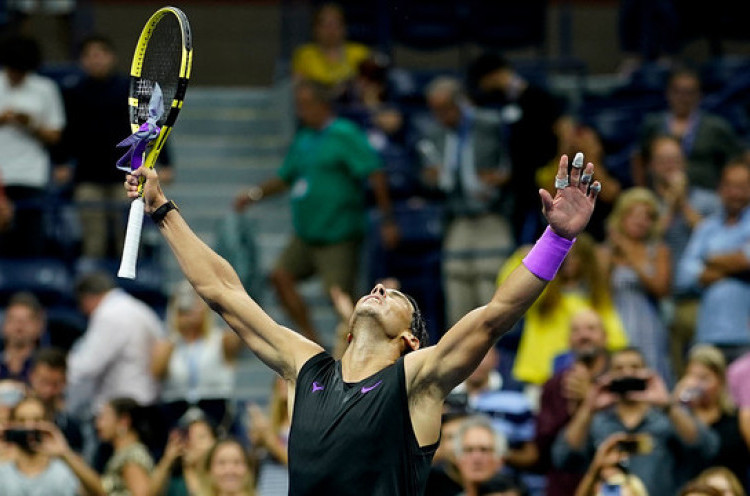 Perempat Final US Open 2019: Rafael Nadal Lolos ke Semifinal Delapan Kali 