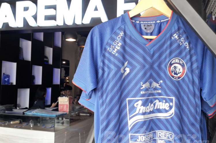 Komposisi Sponsor Arema FC Dipastikan Tak Berubah pada Lanjutan Liga 1