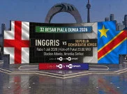 Jadwal Siaran Langsung dan Link Streaming Inggris vs RD Kongo, Live TVRI Rabu (1/7) Pukul 23.00 WIB
