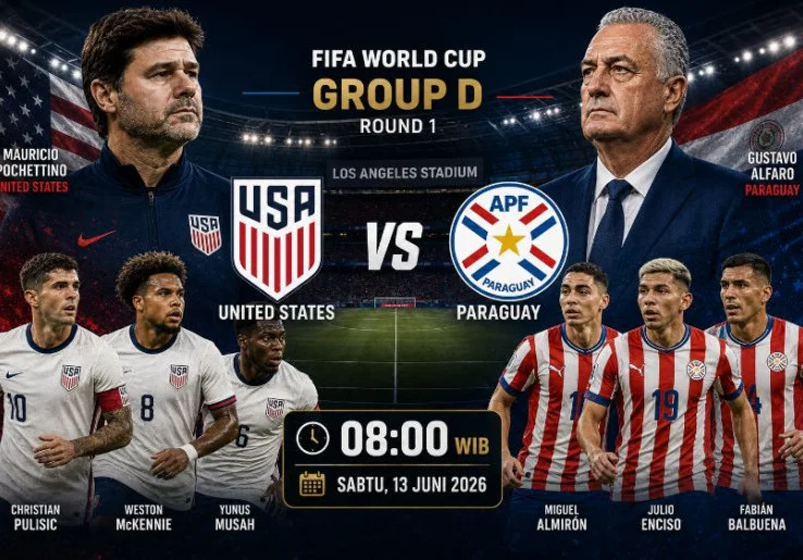 Prediksi dan Statistik Amerika Serikat vs Paraguay: Tekanan untuk The Yanks