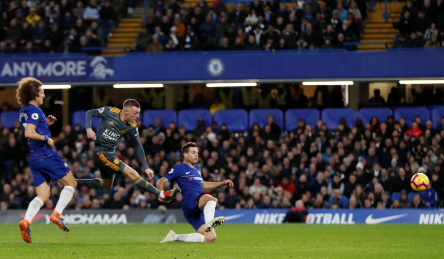 Rekor Sempurna Chelsea di Stamford Bridge Berakhir, Jamie Vardy Spesialis Laga Besar