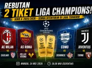 Menilik Jadwal Pertandingan Terakhir AC Milan, AS Roma, Como, dan Juventus di Serie A