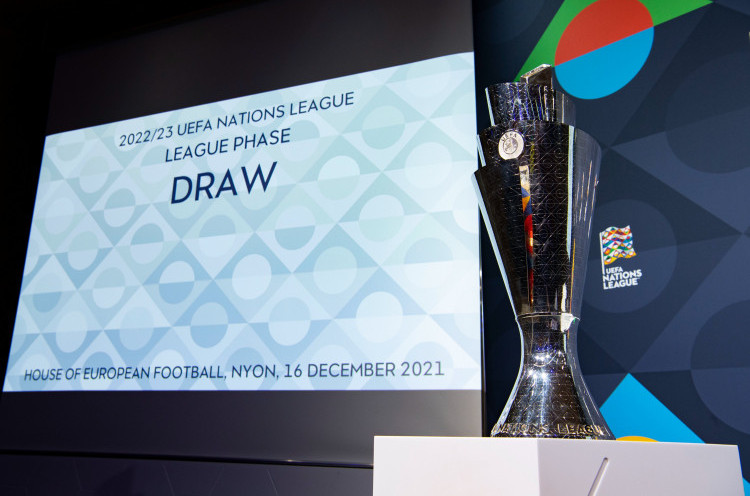 Undian Nations League 2022-2023: Italia, Jerman, dan Inggris Masuk Grup Neraka
