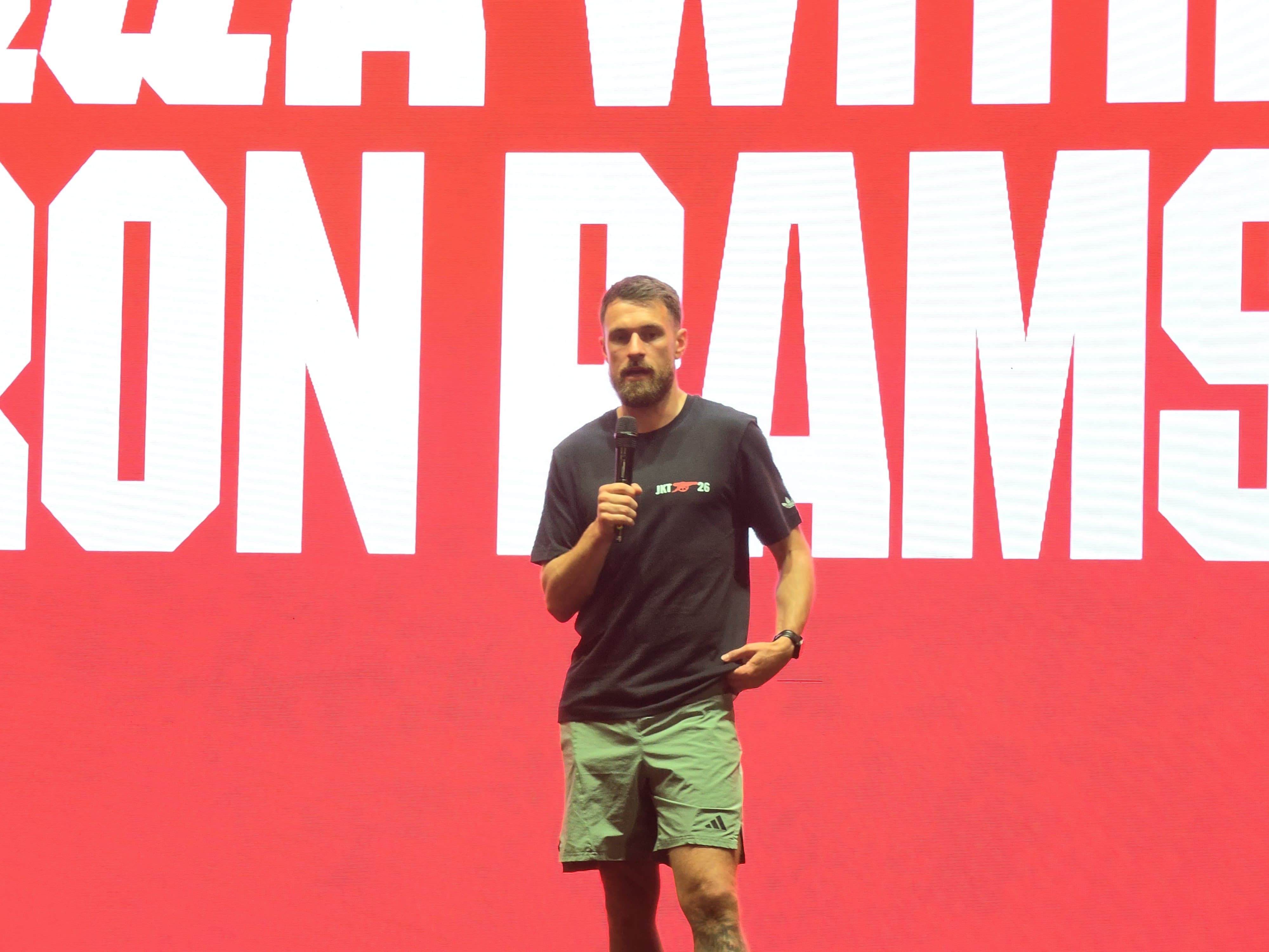 Aaron Ramsey Hebohkan Arsenal Worldwide di Senayan