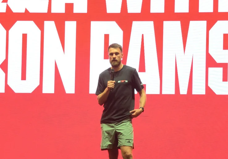Aaron Ramsey Hebohkan Arsenal Worldwide di Senayan